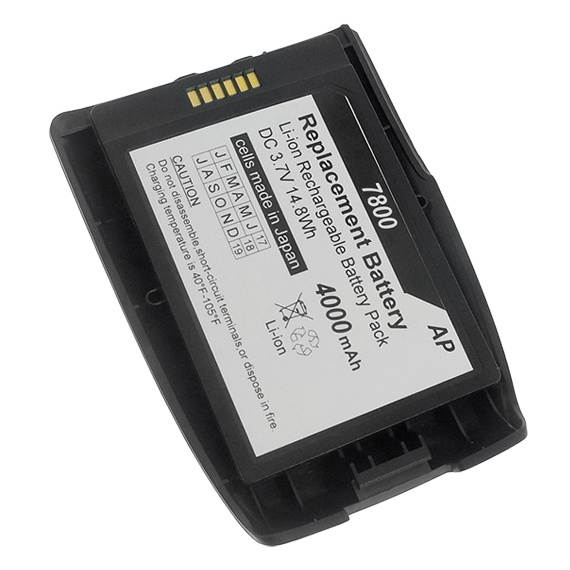 Replacement Battery for Honeywell / HHP Dolphin 7800 Mobile Computer. 4000mAh