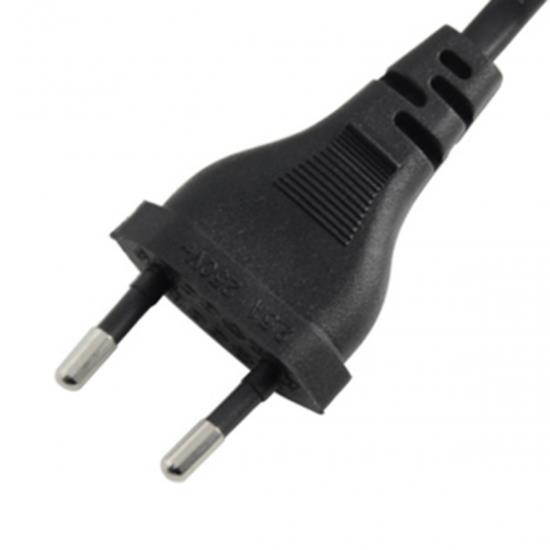 CHENYANG  Europe 2pin Male to 90 Degree Right Angled IEC 320 C7 Power Supply Cord cable 1M