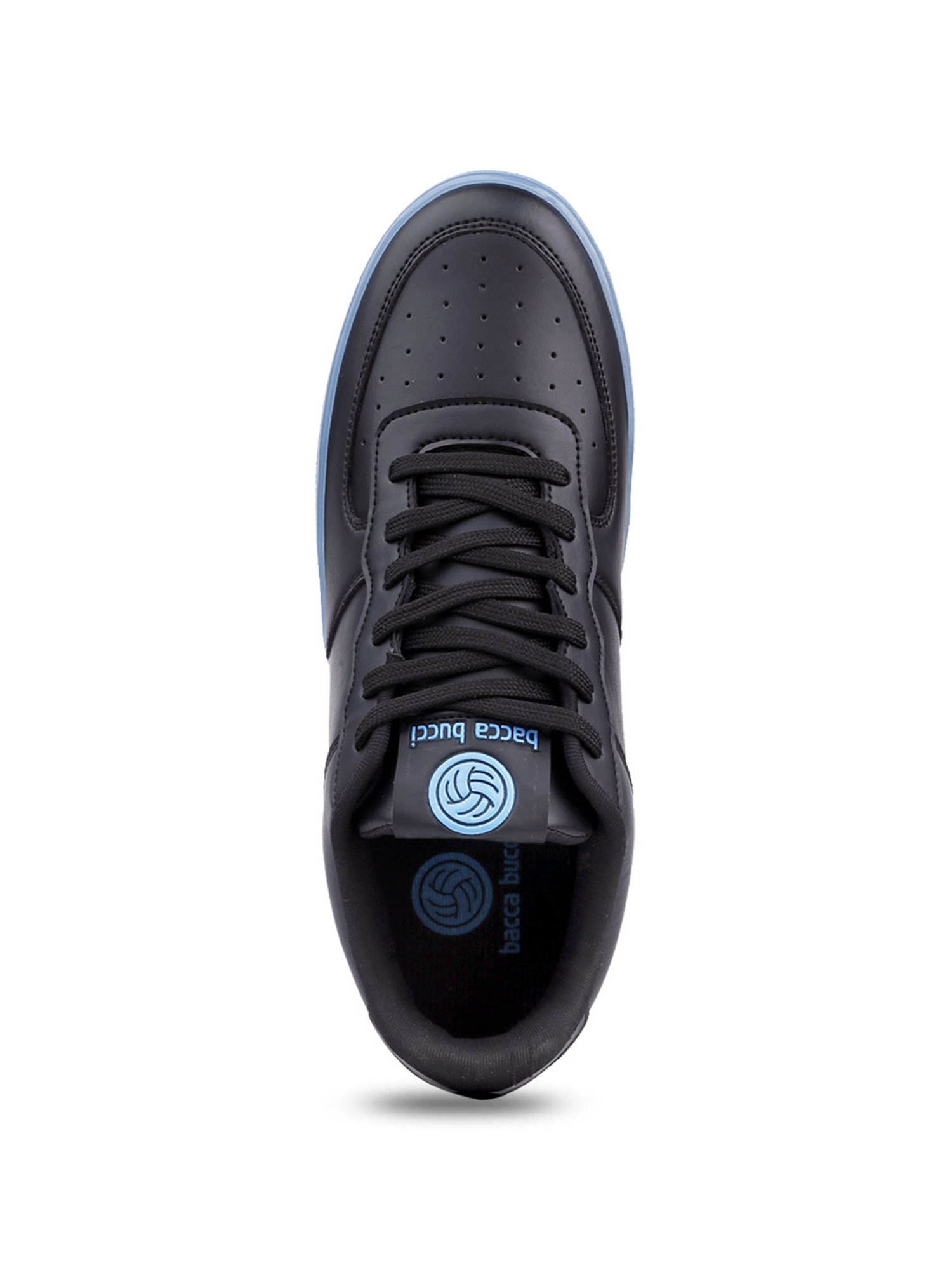 Bacca Bucci Men's ICE Black Casual Sneakers