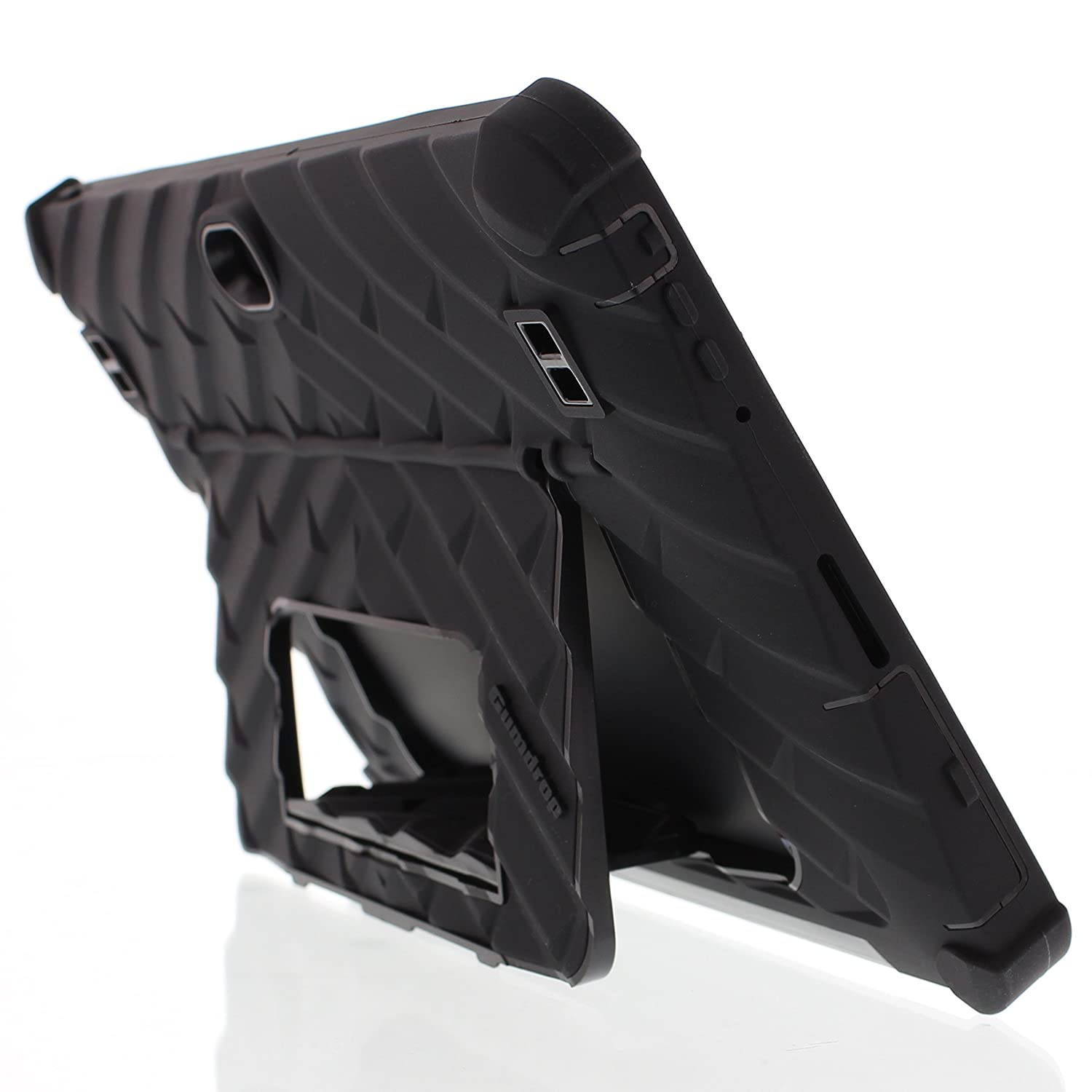 Gumdrop Cases Hideaway Stand for Dell Venue 10 Pro 5056 Rugged Tablet Case Shock Absorbing Cover Black/Black 5056