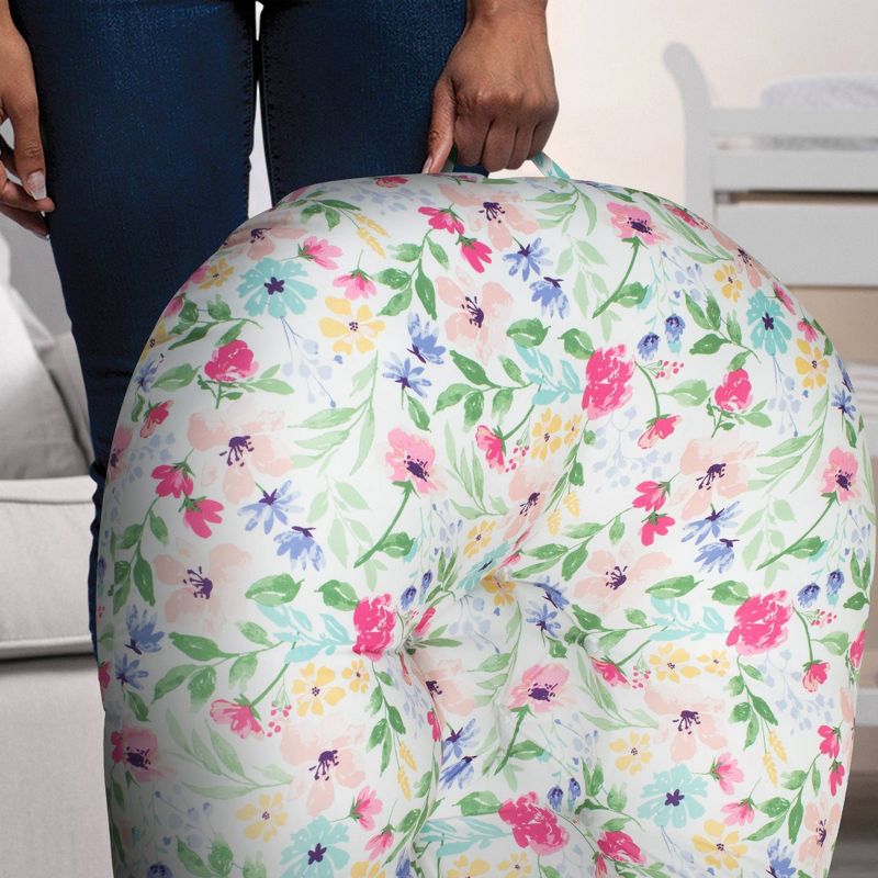 Boppy Original Newborn Lounger - Pastel Painted Flowers