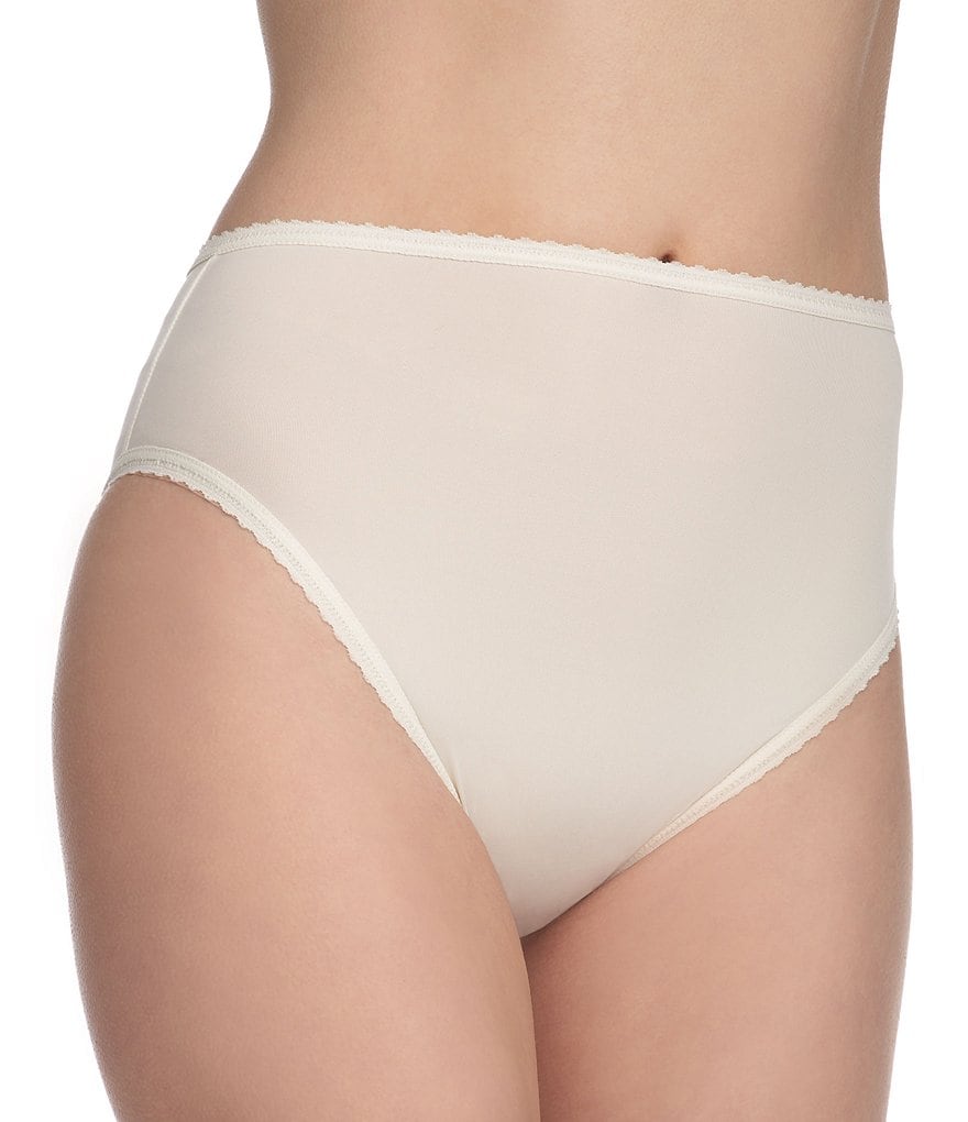 Cabernet Seamed To Fit Stretch Hi-Cut Brief Panty