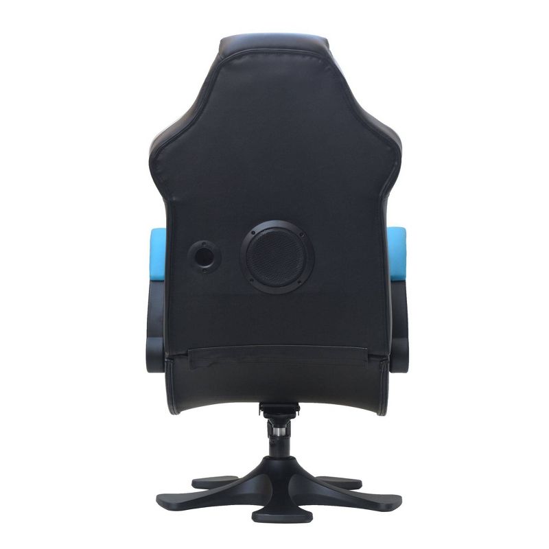 CXR4 Dual Audio Gaming Chair with Vibration Black/Teal - X Rocker