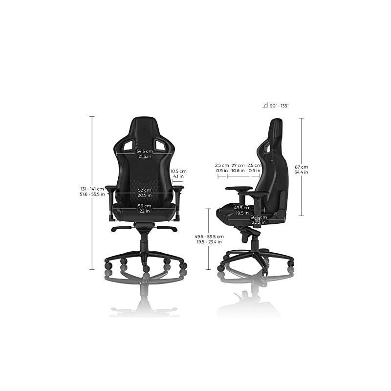 Epic Gaming Chair - Office Chair - Desk Chair - PU Hybrid Leather - Java Edition