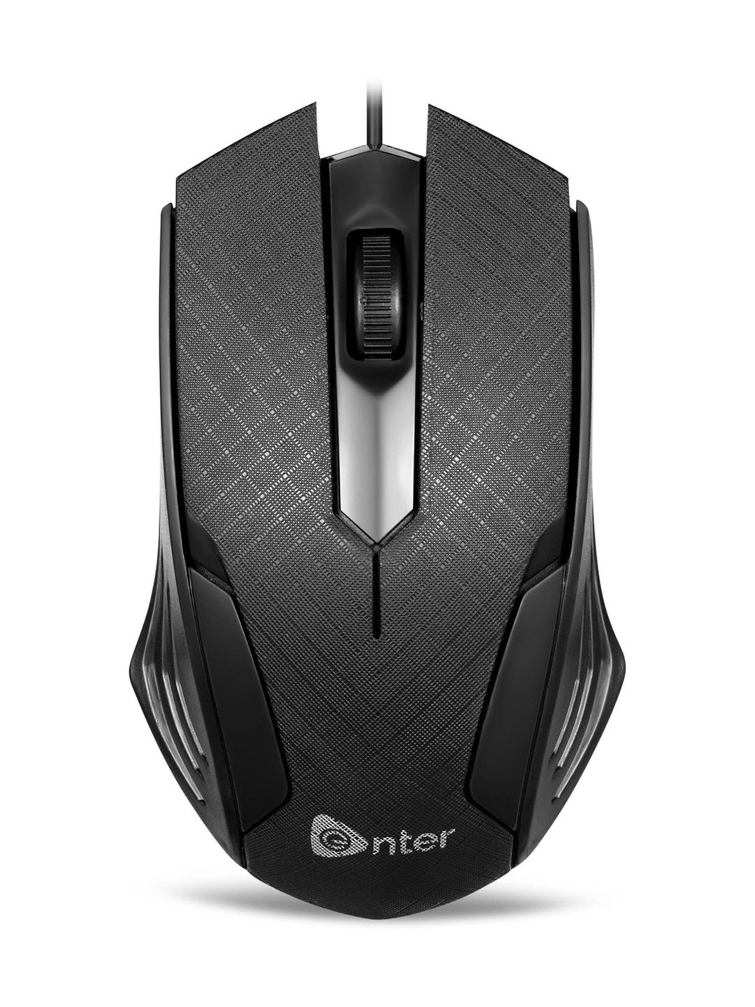 Enter Coursor Wired Optical Mouse (USB 2.0, USB 3.0, Black)