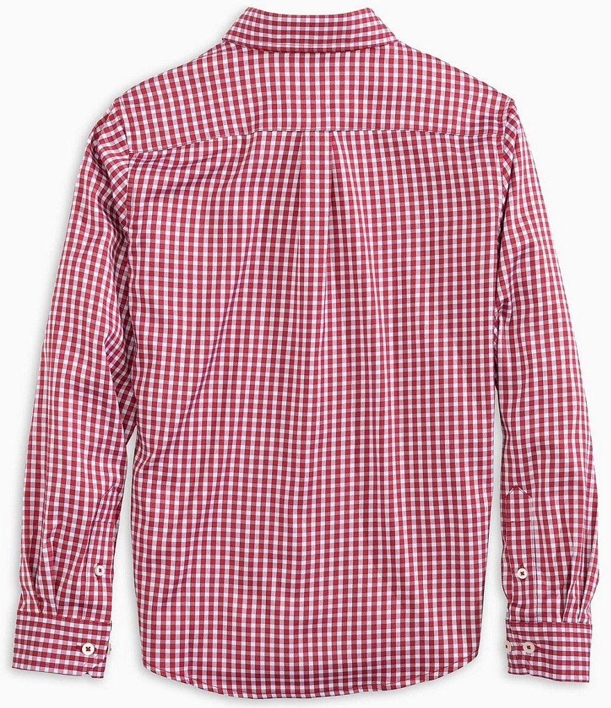 Southern Tide Little/Big Boys 4-16 Long-Sleeve Intercoastal Gingham Sport Shirt