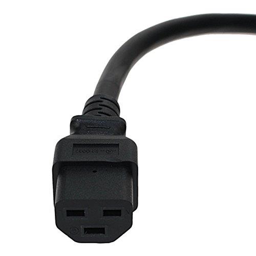 SF Cable 8ft IEC320 C20 to C21 12AWG 20A 250V SJT Power Cord