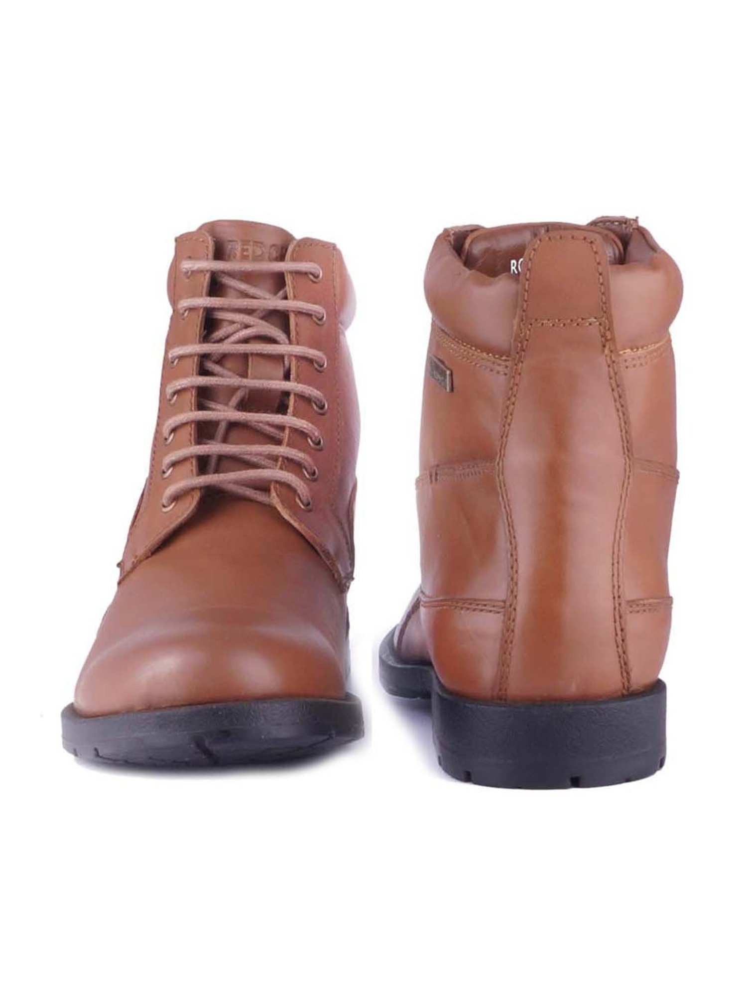Red Chief Men's Tan Derby Boots