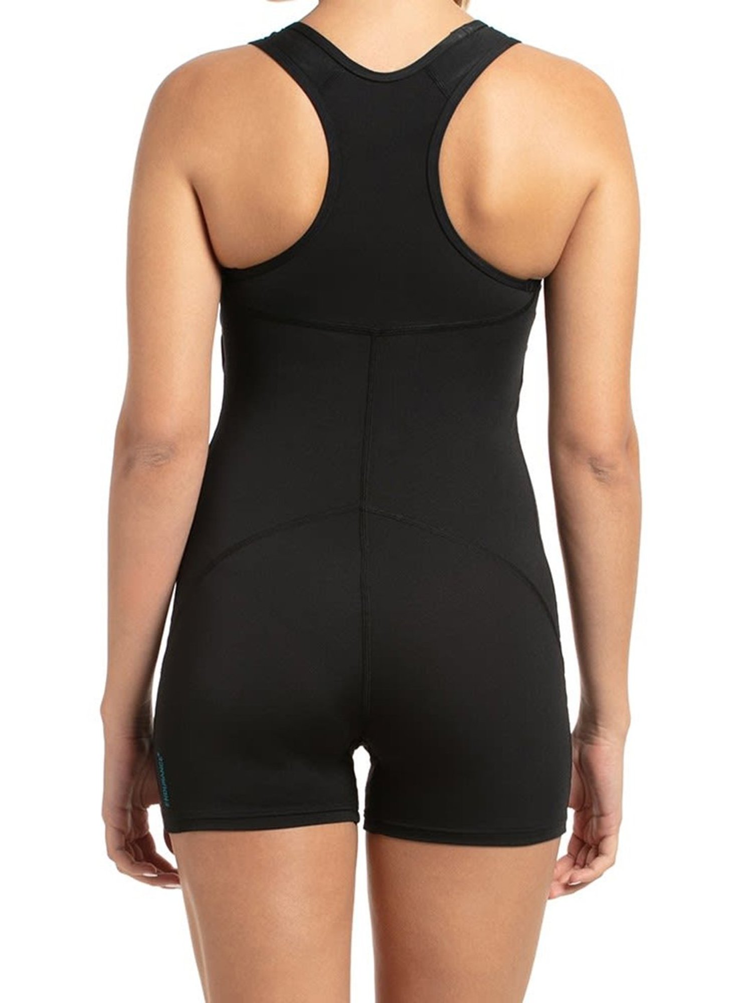 Speedo Black Printed Bodysuit