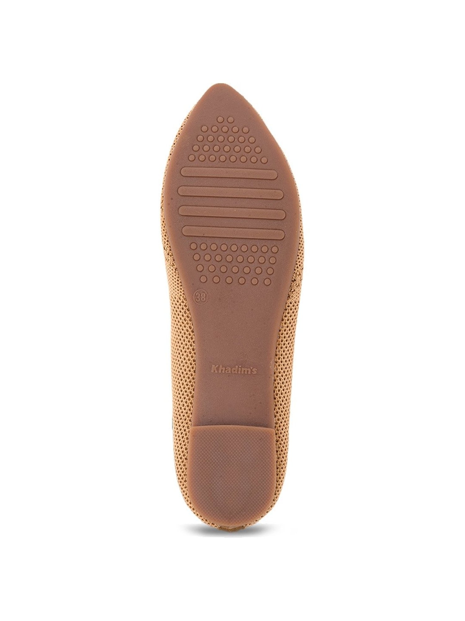 Cleo by Khadims Women's Beige Casual Loafers