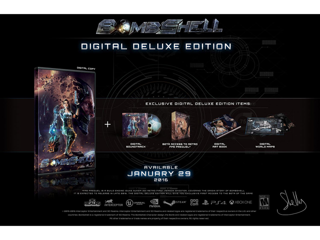 Bombshell Digital Deluxe Edition[Online Game Code]