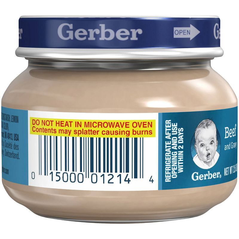 Gerber Baby 2nd Foods Beef & Gravy - 2.5oz