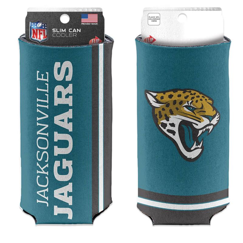 NFL Jacksonville Jaguars Slim Can Cooler