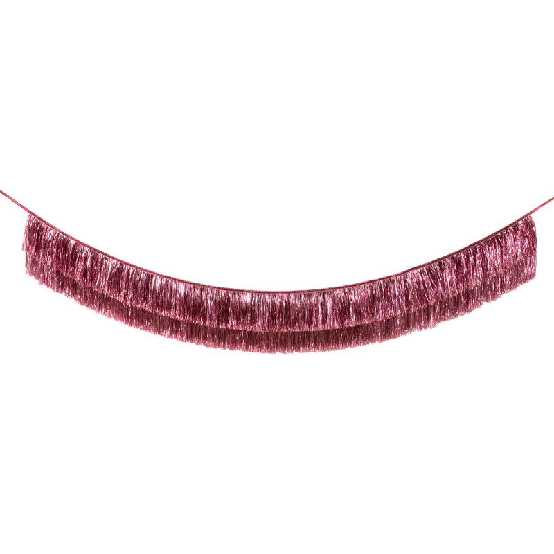 Meri Meri Pink Tinsel Fringe Garland