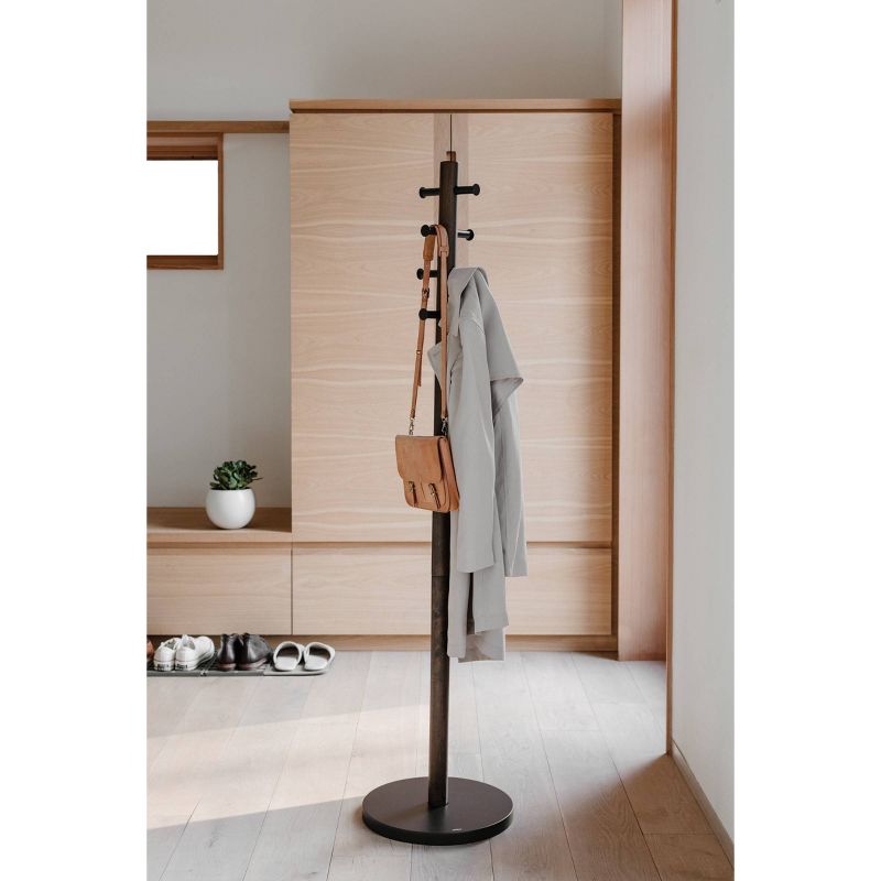 Pillar Coat Rack Black - Umbra
