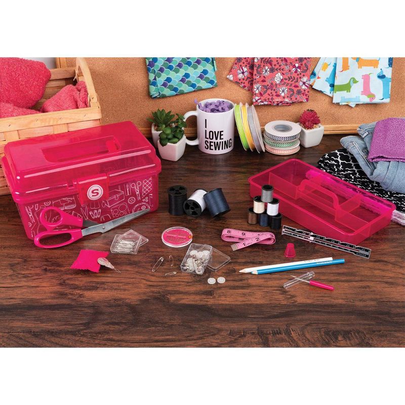 Singer Exclusive Sewer's Companion 174/Pkg-Pink