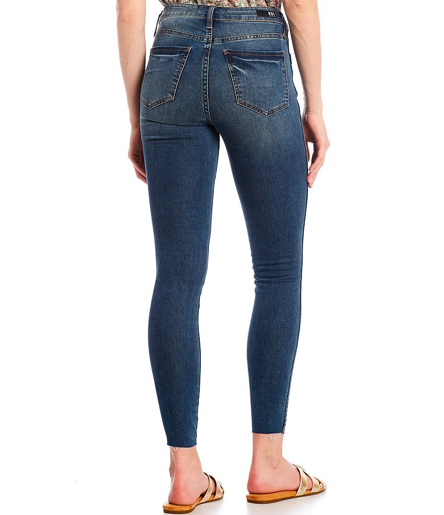 KUT from the Kloth Mia High Rise Fab Ab Technique Toothpick Skinny Jeans