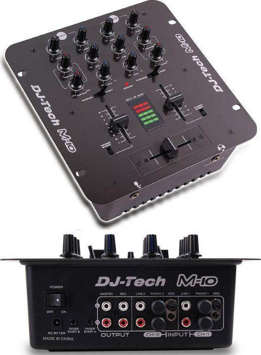 DJ-Tech M-10USB 2CH All-Purpose Mixer with USB