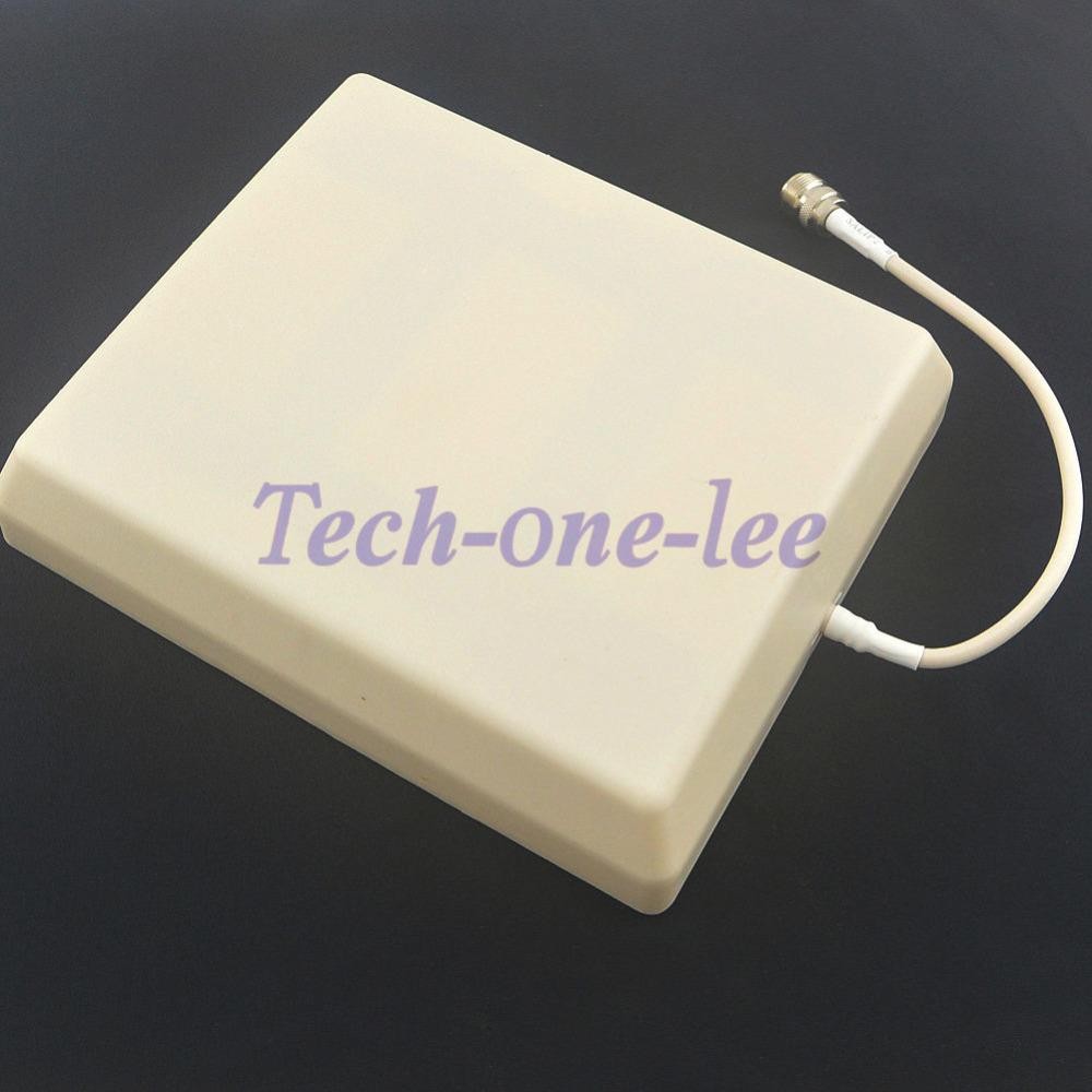 8dBi Indoor Antenna Wall Panel N Female GSM /3G/UMTS  800-2500Mhz Booster Extension Coax Aerial