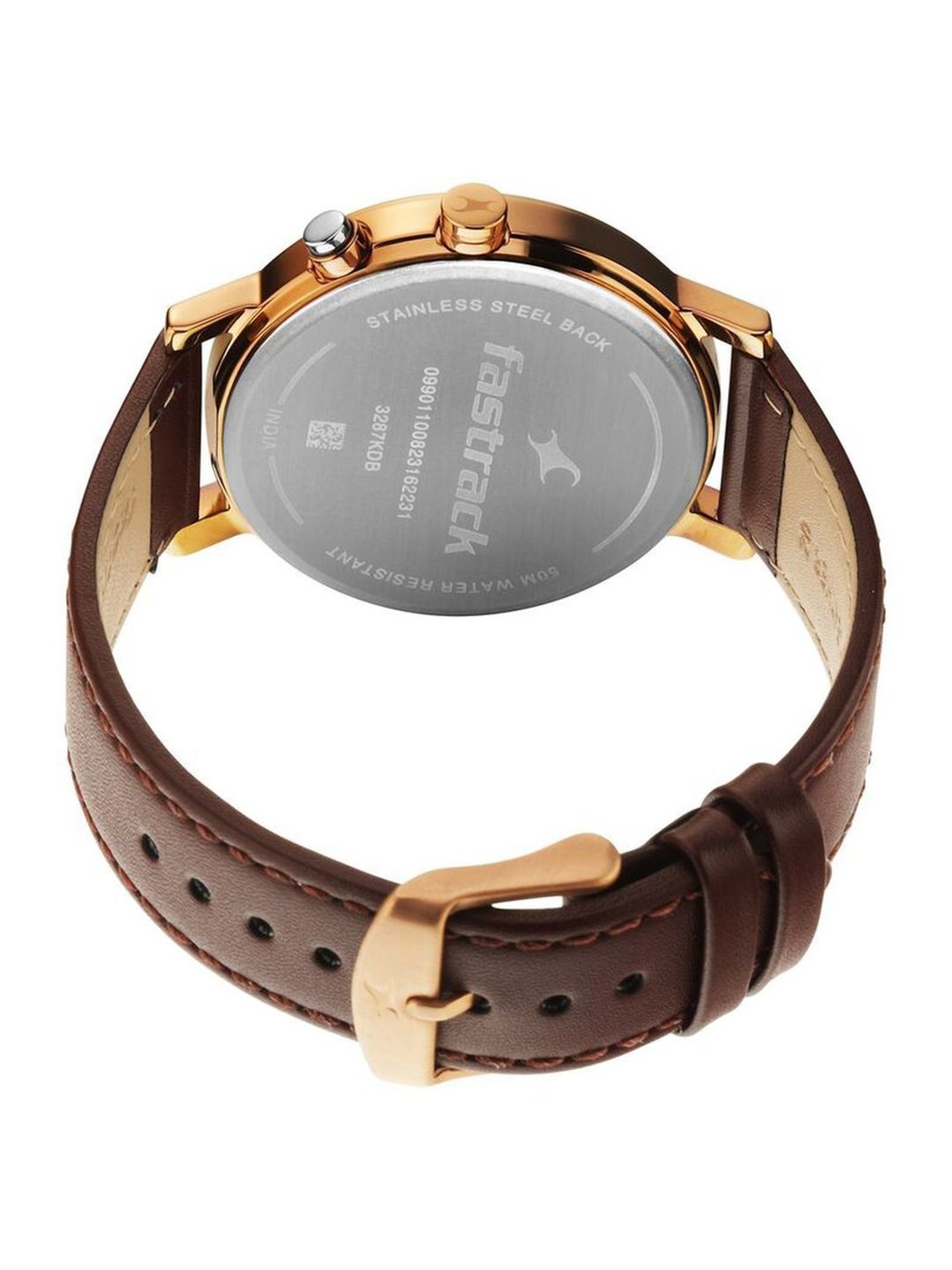 Fastrack 3287KL04 Tick Tock Analog Watch for Men