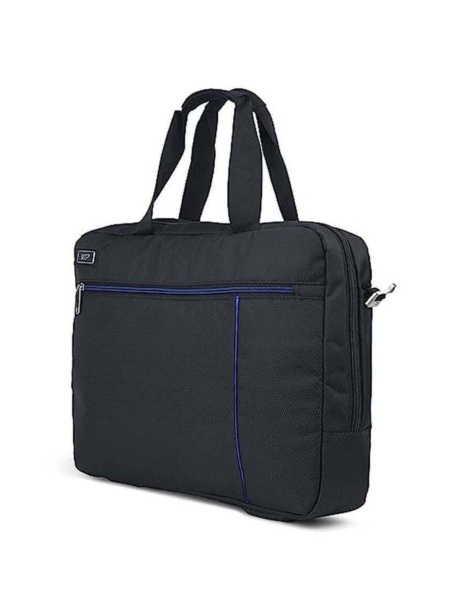 Priority Navy Synthetic Medium Messenger Bag