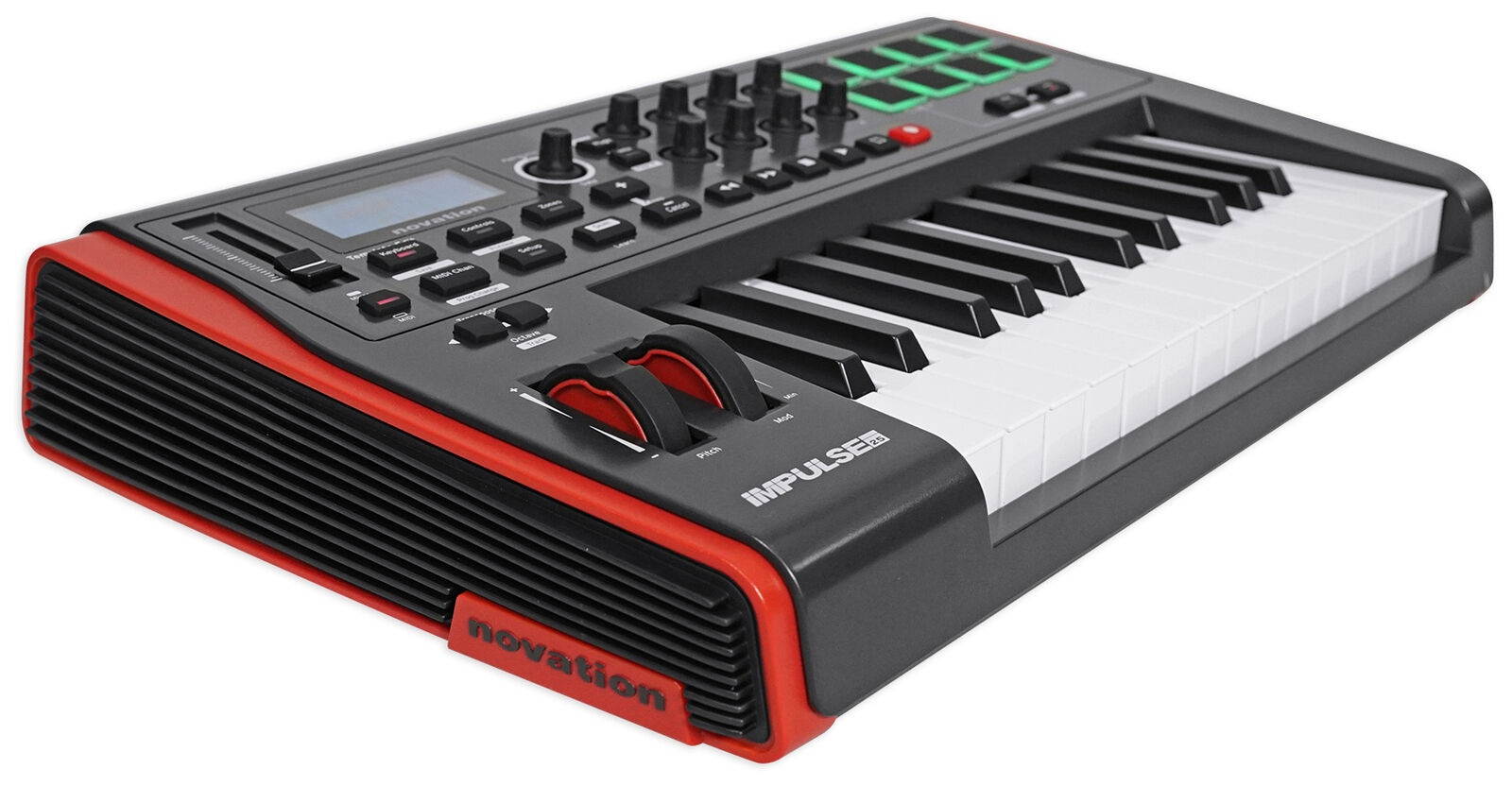 Novation IMPULSE 25 Ableton Live 25-Key MIDI USB Keyboard Controller+Carry Bag