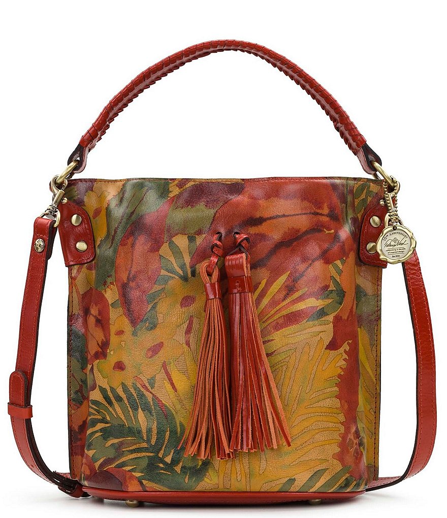 COACH Colorblock Leather Willow Bucket Bag