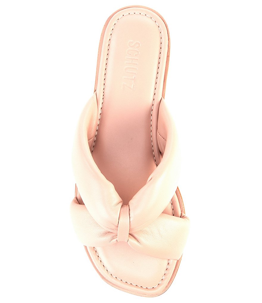 Schutz Fairy Leather Sandals