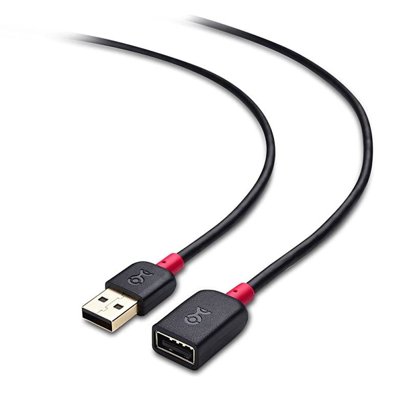 2-Pack USB to USB Extension (Male to Female USB Extender Cable) - 6 ft