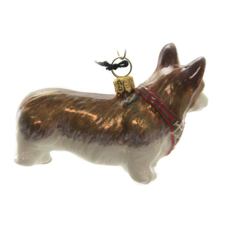 Joy To The World 2.75" Pembroke Welsh Corgi Ornament Pet Set Dog Companion  -  Tree Ornaments