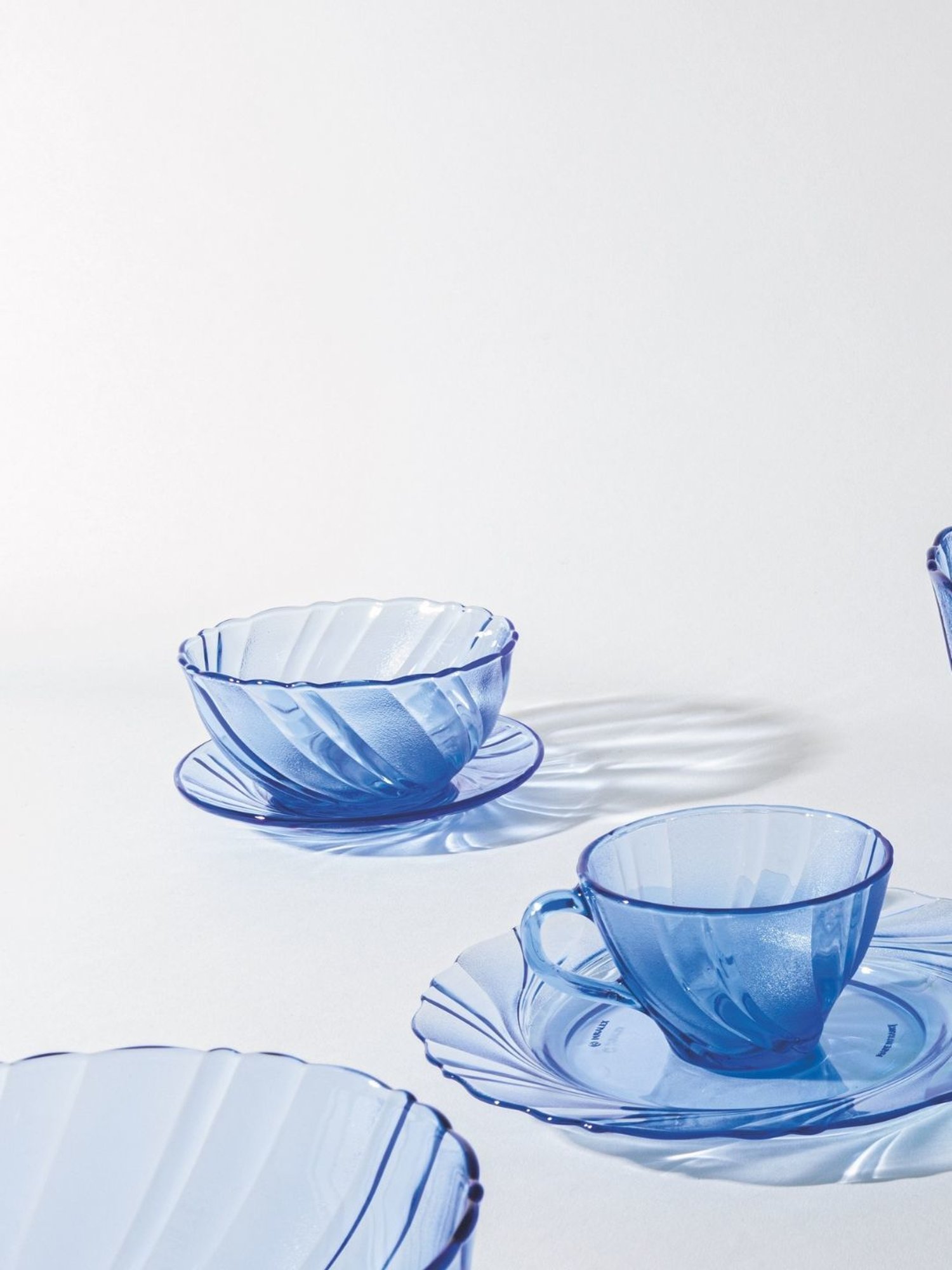 Duralex Beau Rivage Marine Toughened Glass Bowl (0.37 L) - Set of 6