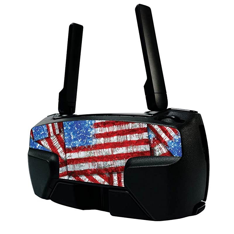 Skin for DJI Mavic Mini Portable Drone Quadcopter Flag Drips | Protective Durable and Unique Vinyl Decal wrap Cover | Easy to Apply Remove and Change Styles | Made in The USA