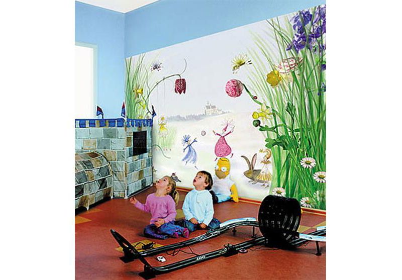 Princess Flower Neuschwanstein Castle Wallpaper Mural - Komar..