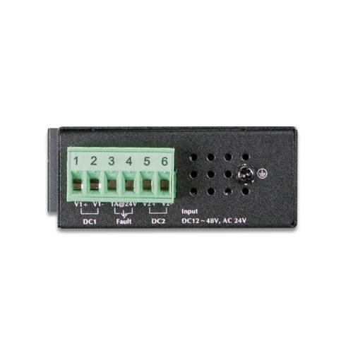 Planet ISW-500T IP30 Compact Size 5-Port 10/100TX Industrial Fast Ethernet Switch (-40~75 degrees C)