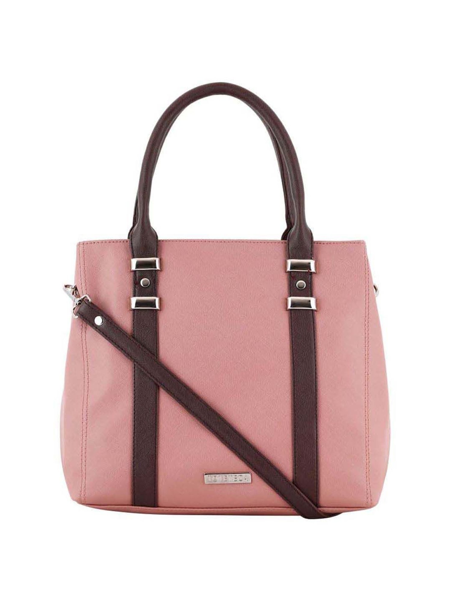Toteteca Pink Solid Medium Handbag