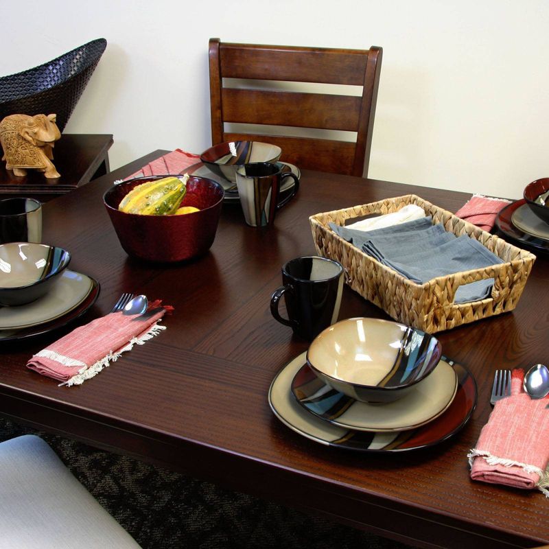 Gibson Elite 16pc Stoneware Althea Dinnerware Set