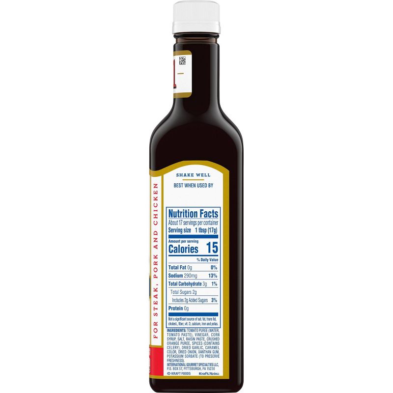 A.1. Steak Sauce - 10oz