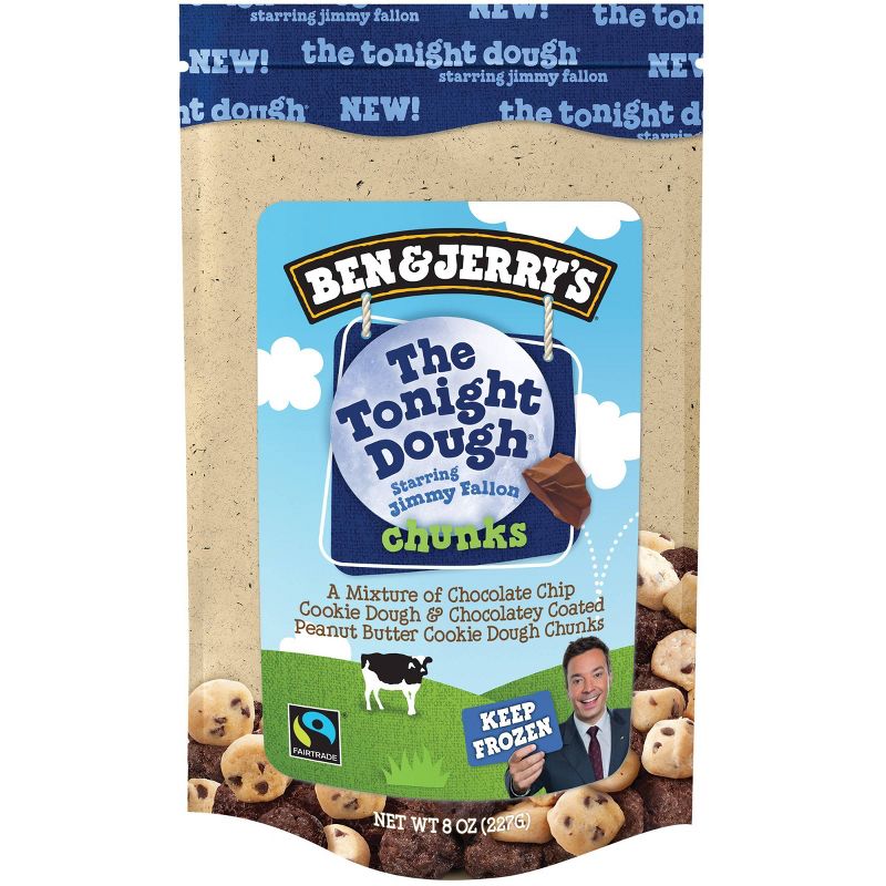 Ben & Jerry's Dough Chunks Tonight Dough - 8oz