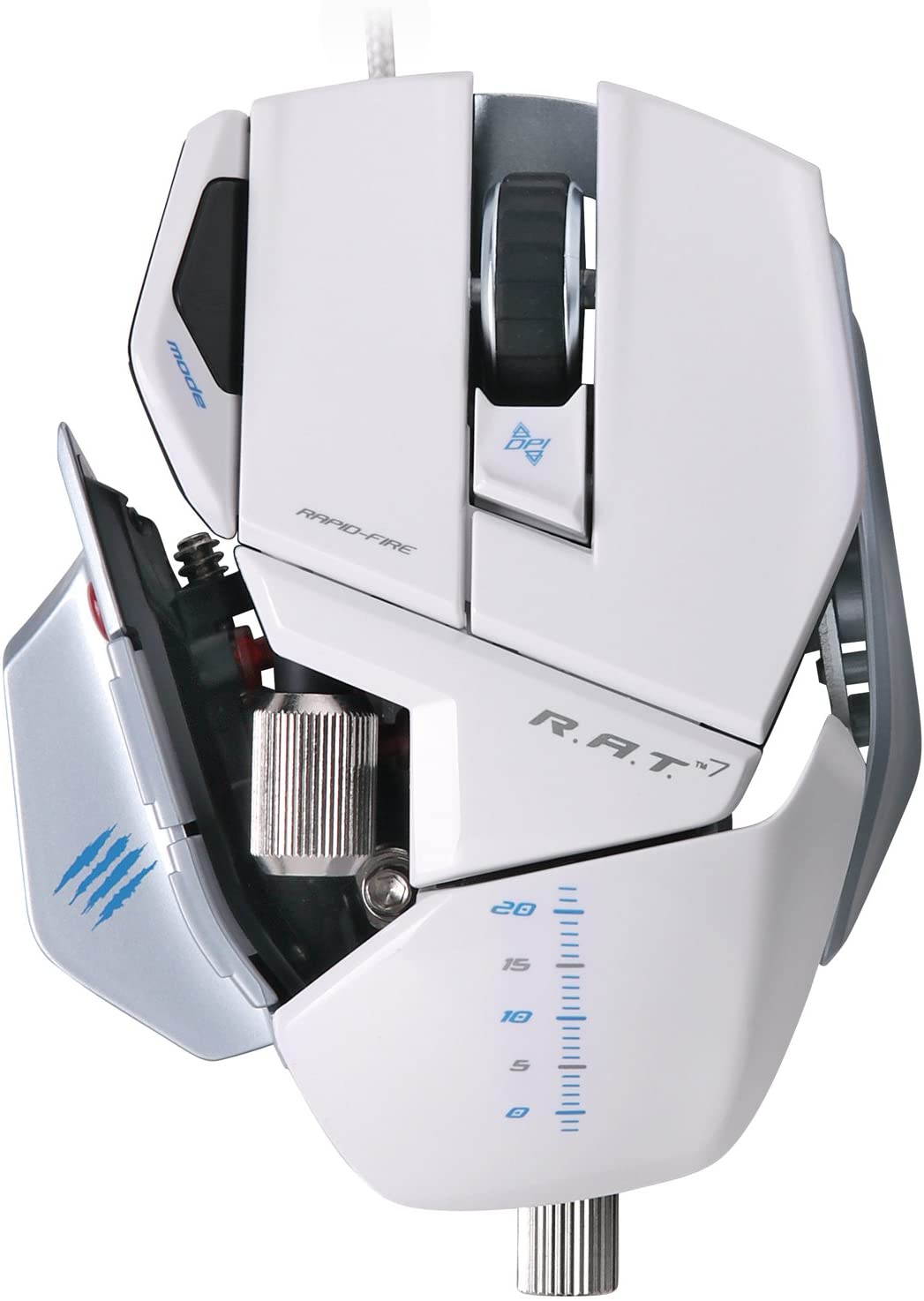 Mad Catz R.A.T.7 Gaming Mouse for PC and Mac - Black