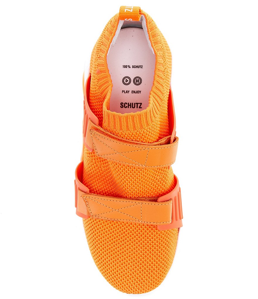 Schutz Melyna Adjustable Straps Mesh Slip-On Sneakers