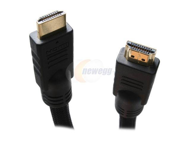AMC HH-24NCL2-06EPY 6 ft. HDMI V1.3 Netted Type Cable