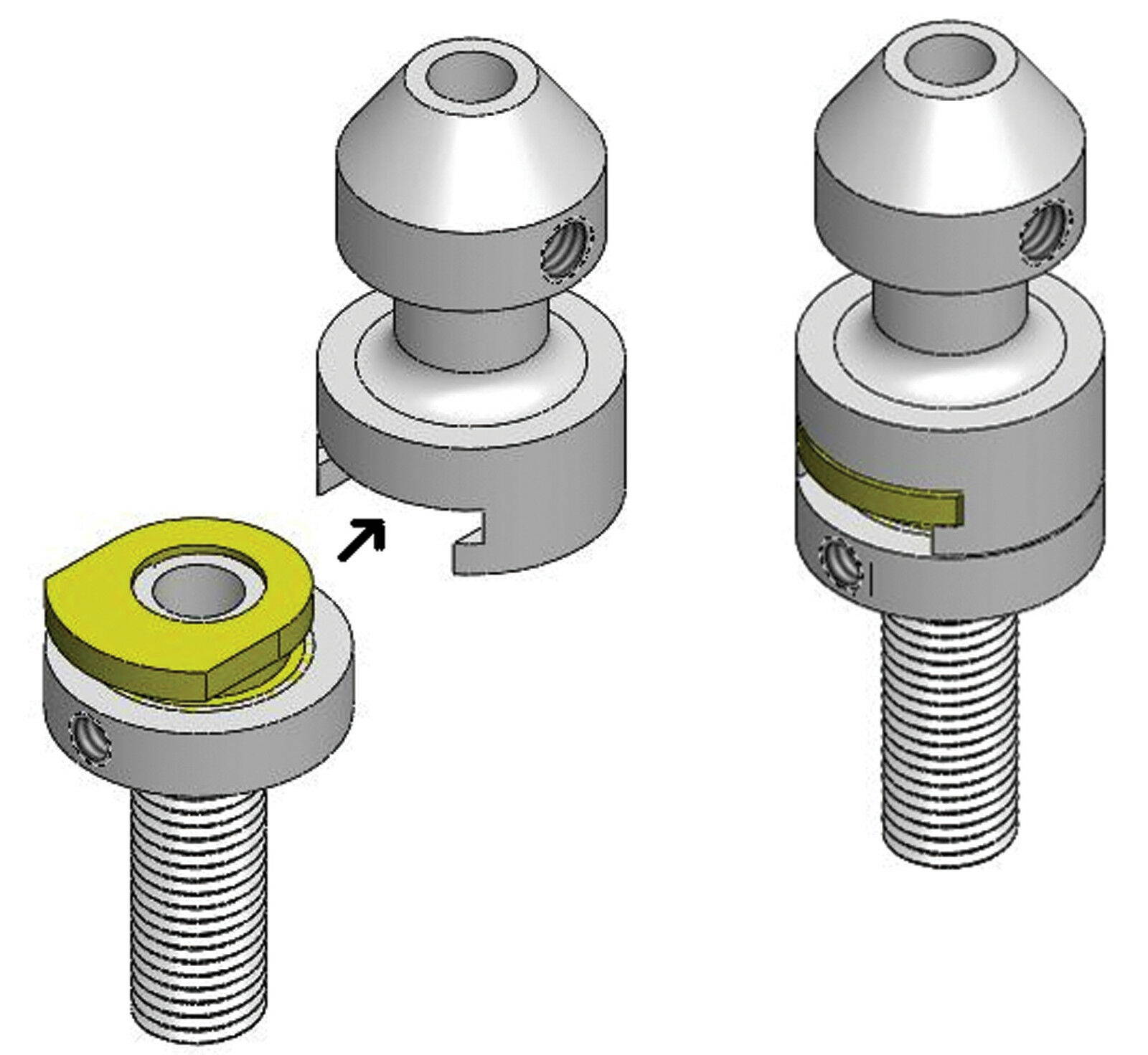 DW Accessories : Split Hi-Hat Clutch - DWSM380