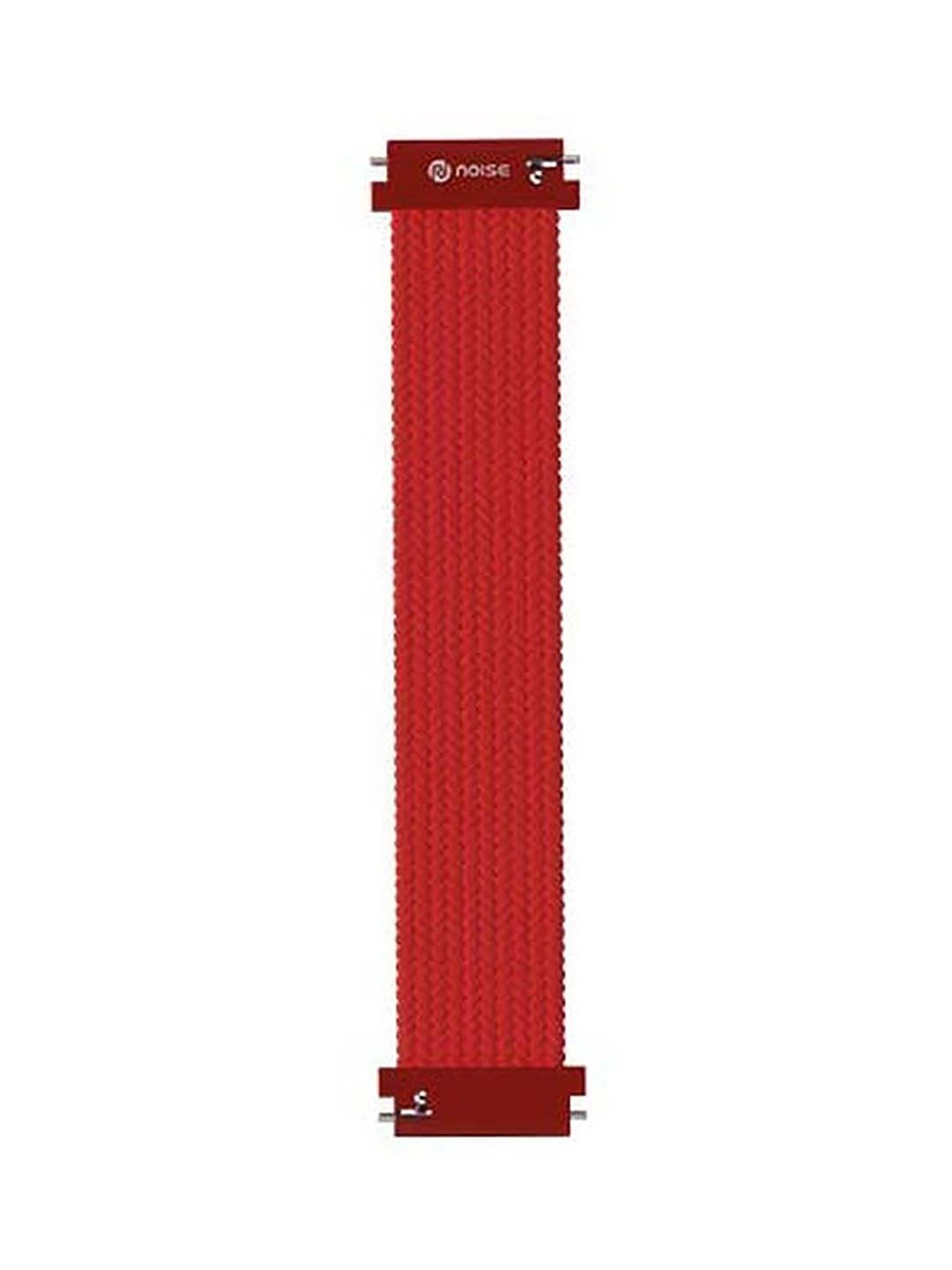 Noise 22 mm Woven Nylon Smartwatch Strap - XS Size (Berry Red)