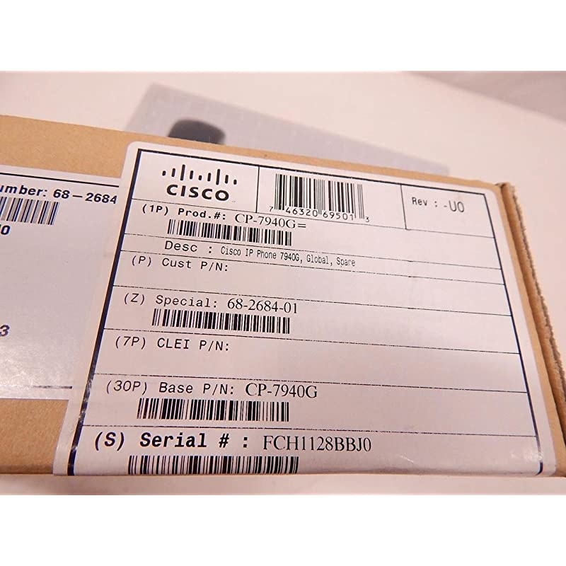 7940 Series Unified IP VoIP Phone - CP-7940G (Call Manager Required) (Renewed)
