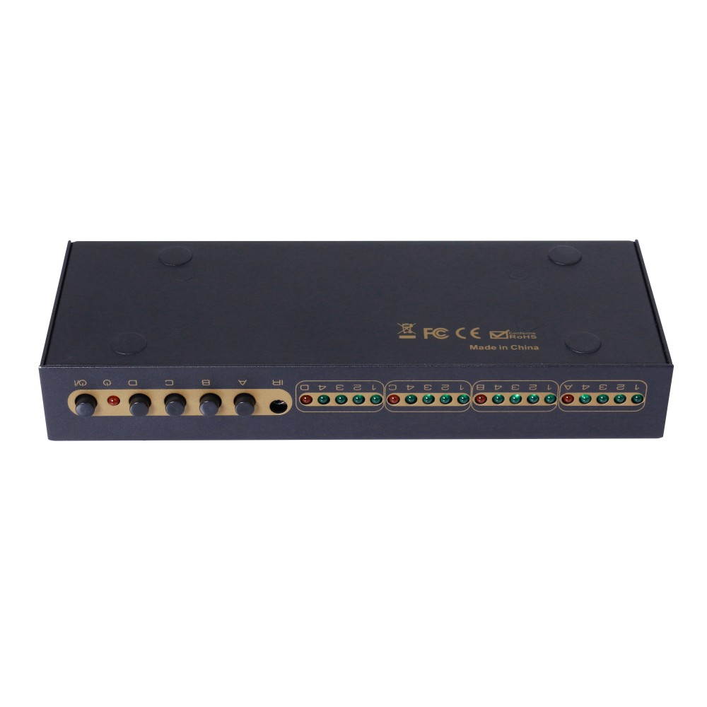 SPDIF/TosLink .Dogital Optical Audio 4x4 Matrix 4 ways optical fiber signal input To four sets of SPDIF/TosLink signal receiving device
