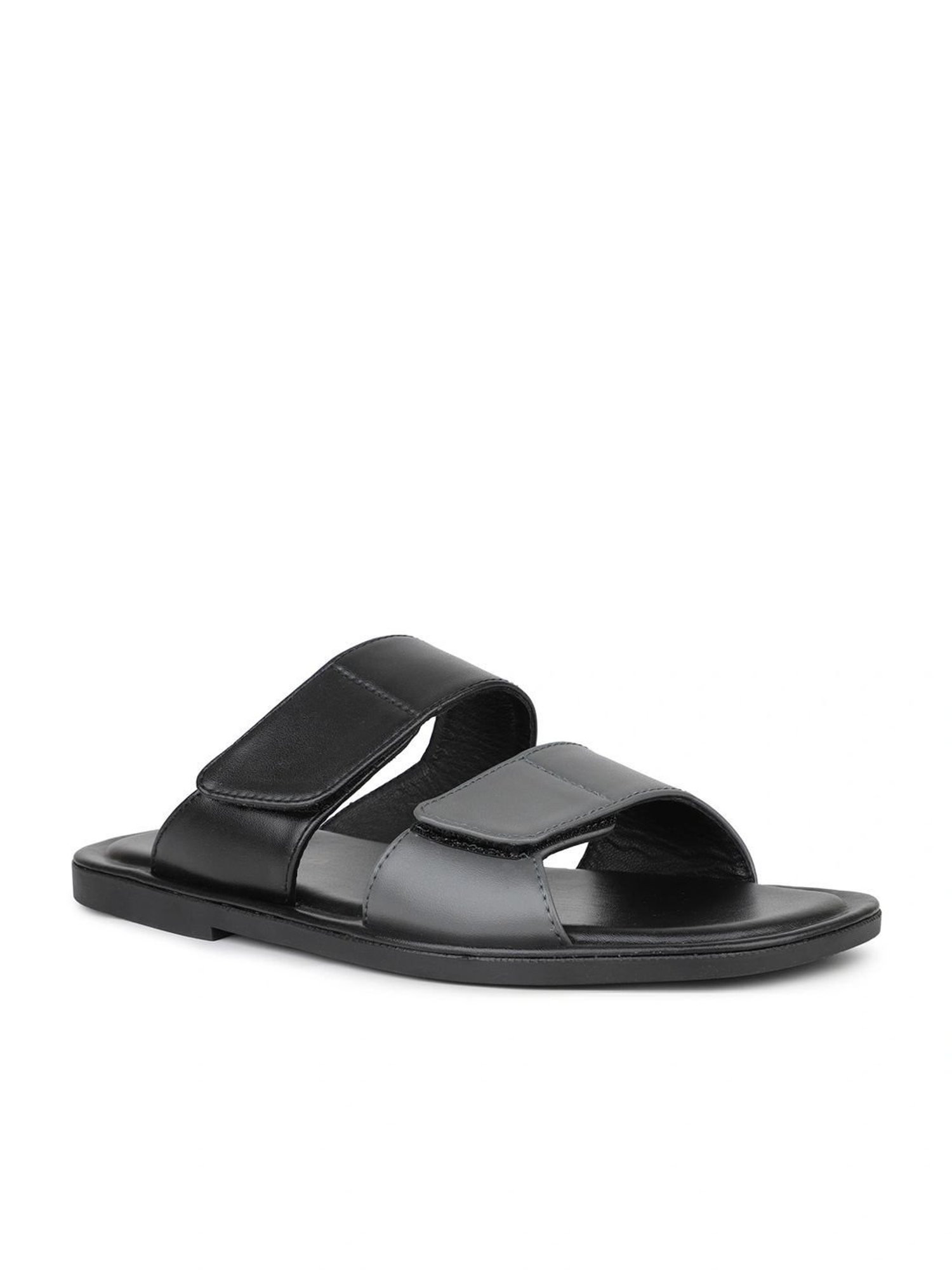 Privo by Inc.5 Men's Black & Grey Casual Sandals