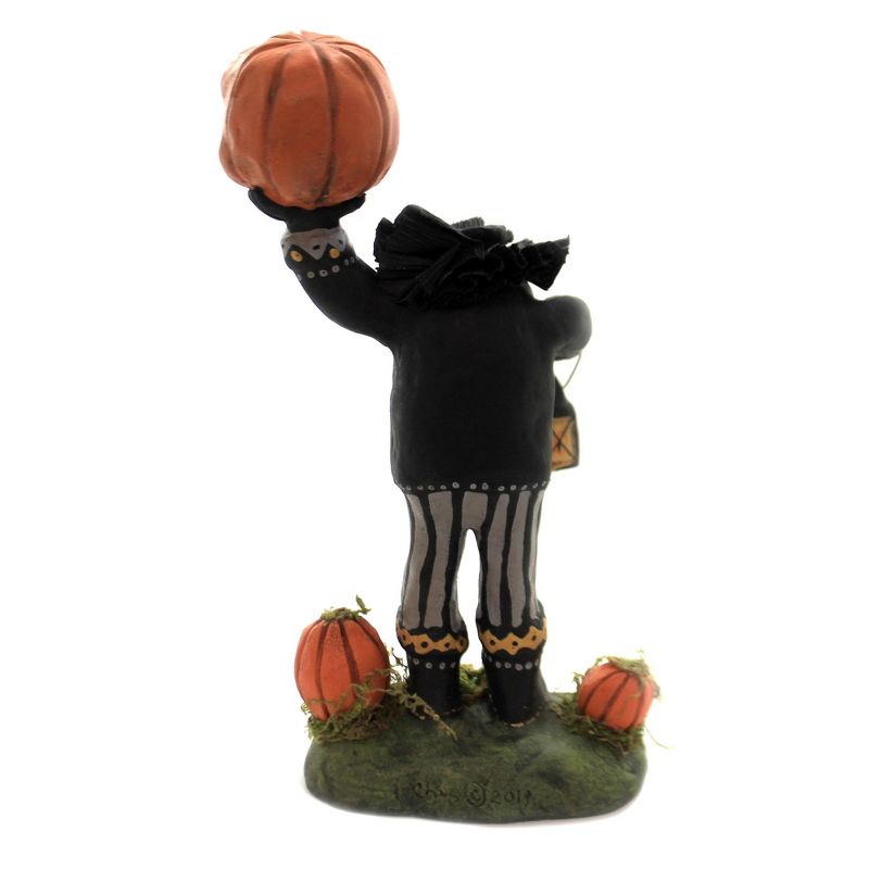 Charles Mcclenning 9.25" Headless Horseman Halloween Pumpkin Lantern  -  Decorative Figurines