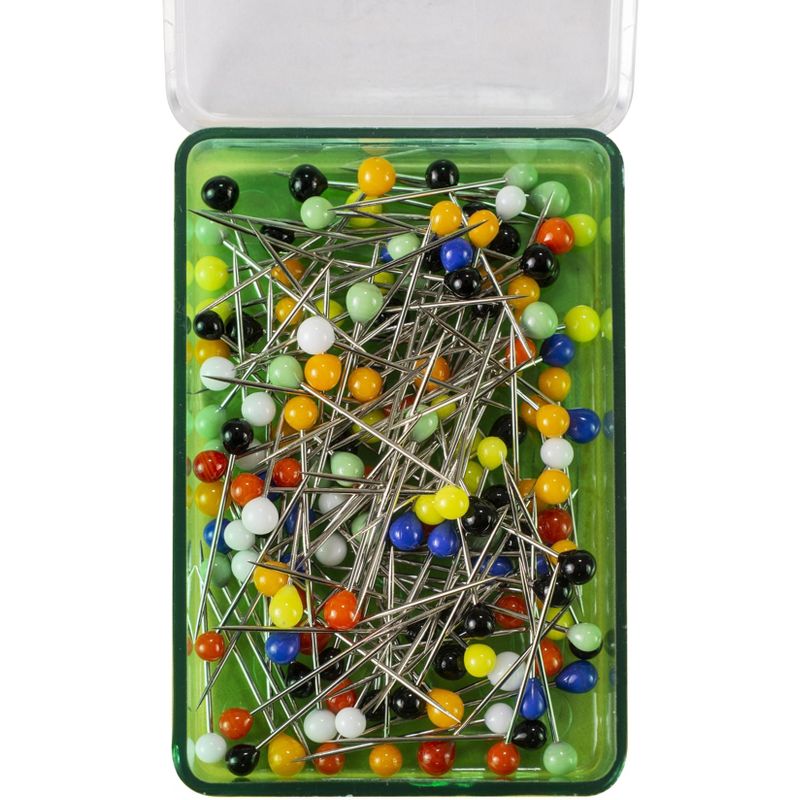 Bohin Glass Head Applique Pins-Size 12 150/Pkg