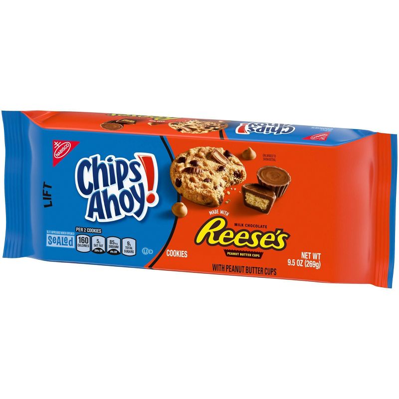 Chips Ahoy! Chocolate Chip and Peanut Butter Cup Cookies - 9.5oz