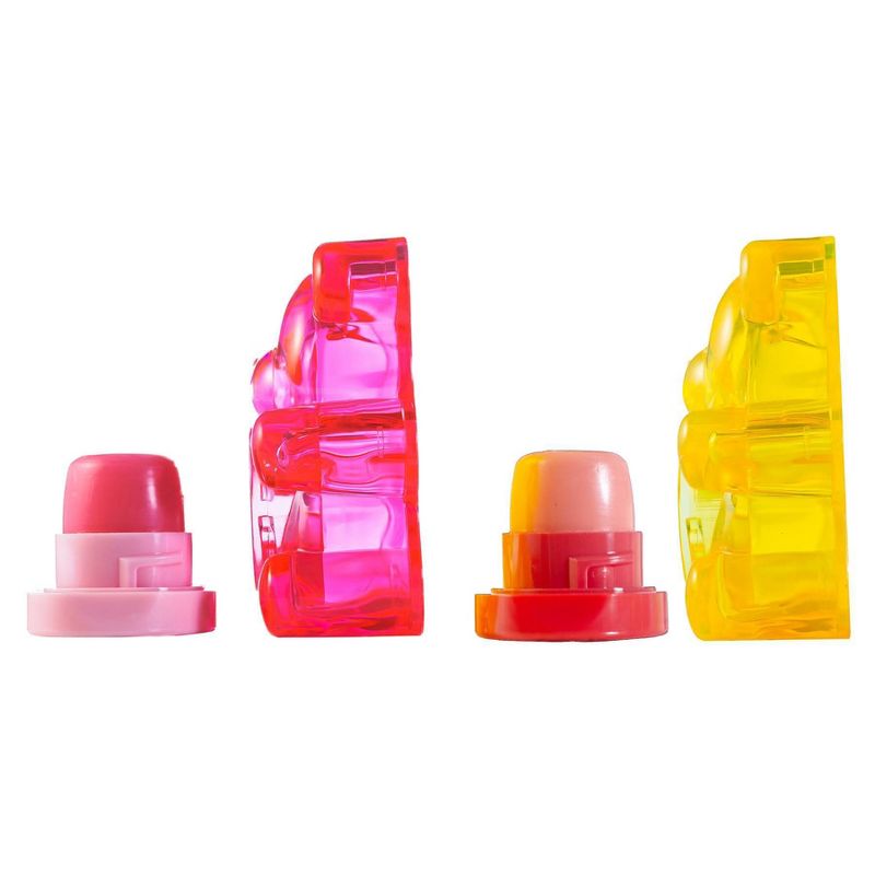 Lip Smacker Bear Lip Balm - Pink/Yellow - 2pk